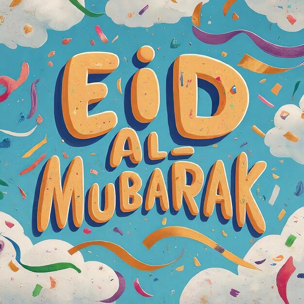 Projekt baneru na święto Eid al Adha Mubarak