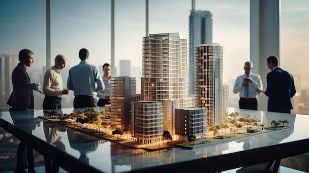 Projekt biznesowy przyszłego modelu architektonicznego rozwoju miasta