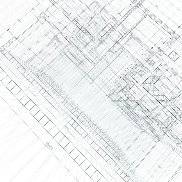 Projekt inżynierii architektonicznej i model renderowania 3D są mojego autorstwa