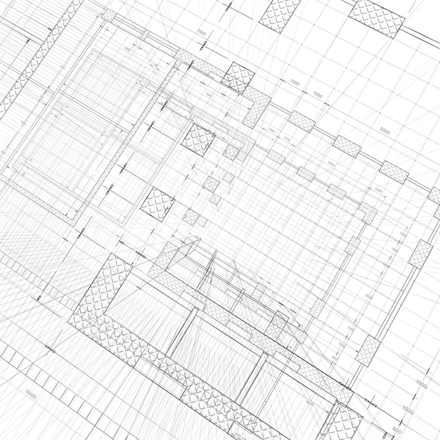 Projekt konstrukcji architektonicznej i model renderowania 3D są mojego autorstwa