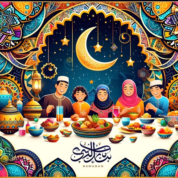 Projekt logo Eid Mubarak