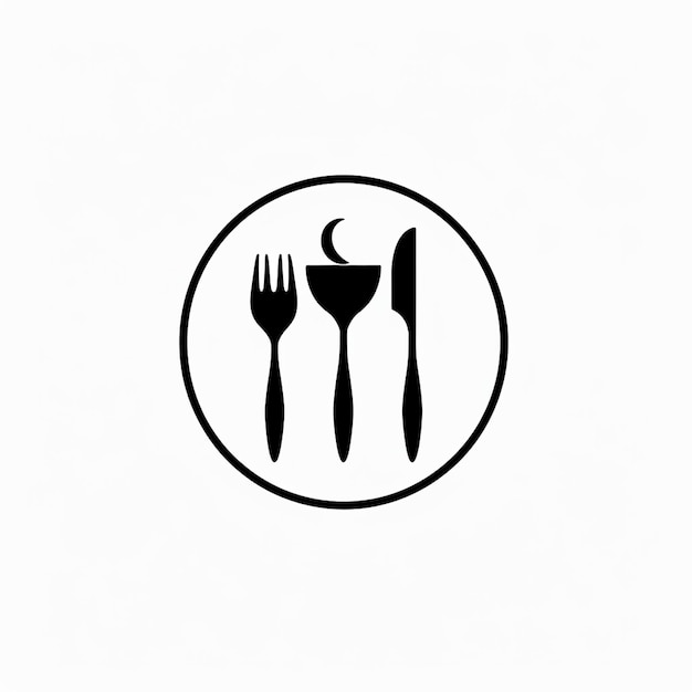 Zdjęcie projekt logo znaku obrazowego dla restauracji