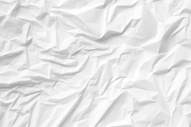 Projekt miejsca biały zmięty papier teksturowanej tło