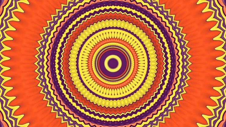 projekt motywu mandali wzór mandali wzór kalejdoskopu tapeta mandala
