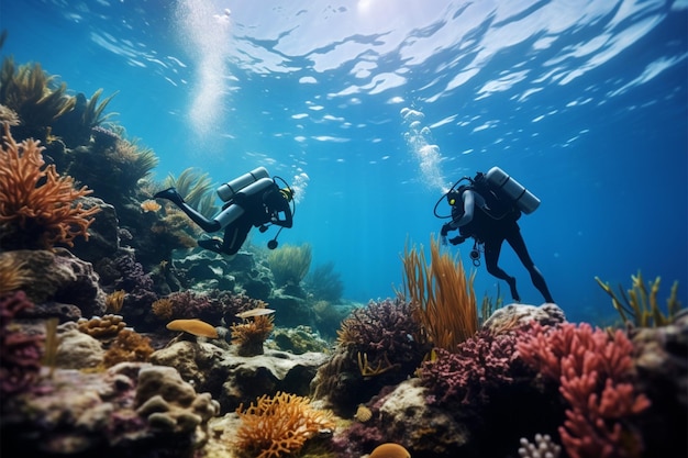 Projekt odbudowy rafy koralowej prowadzony przez zespół naukowców morskich