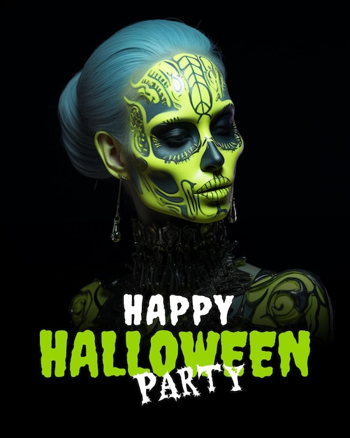 Projekt plakatu Halloween
