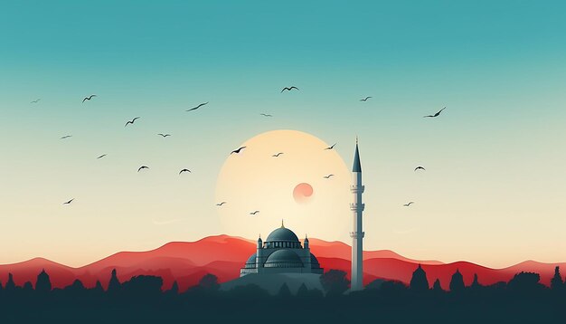 Projekt plakatu Trkiye z okazji minimalnego dnia Republiki