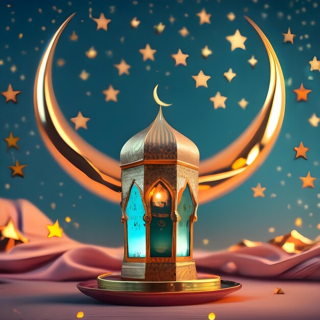 Zdjęcie projekt szablonu ramadan mubarak