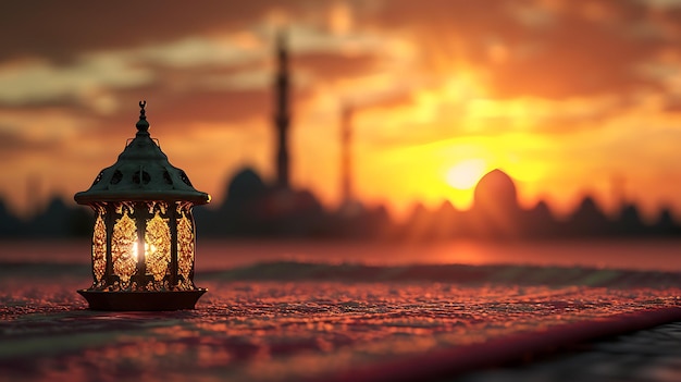 Projekt tapety tła muzułmańskiego święta Ramadan