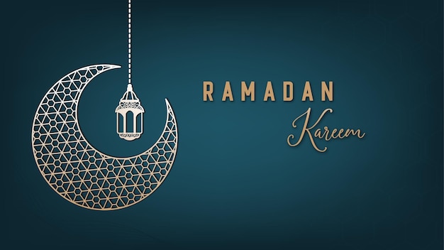 projekt wektorowy dla tła tapety świętujące Ramadan miesiąc pełen błogosławieństw