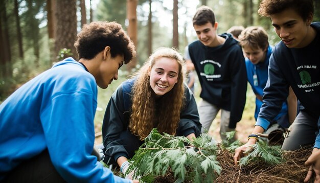 Zdjęcie projekt wymiany młodzieży erasmus live green breathe green protect zielony temat ekologia zdrowe życie