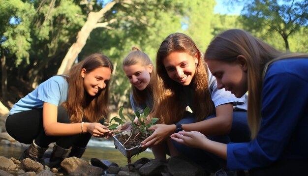 Zdjęcie projekt wymiany młodzieży erasmus live green breathe green protect zielony temat ekologia zdrowe życie