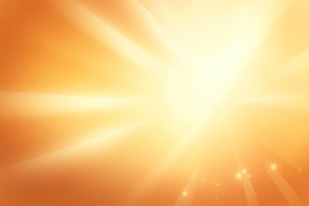 Promienne słońce na letnim, naturalnym, abstrakcyjnym tle z lśniącym słońcem Generacyjna sztuczna inteligencja