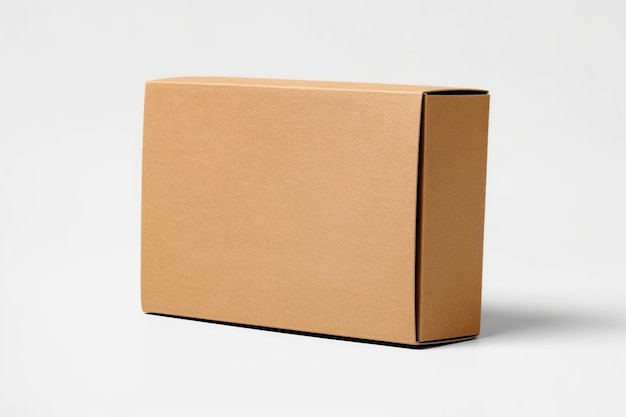 Zdjęcie prosta makieta pudełka produktu w stylu ai wygenerowana ilustracja