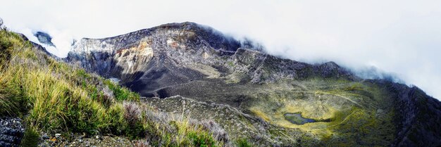 przed wulkanem Turrialba.