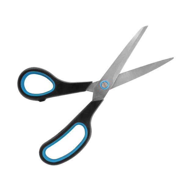 Przedmioty ekonomii domowej Open Scissors izolowane