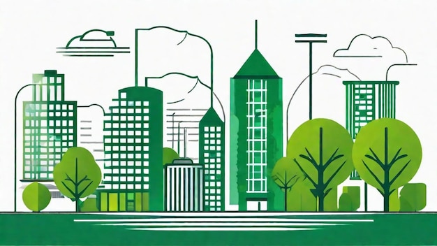 Zdjęcie przekształcanie miast za pomocą zielonej infrastruktury