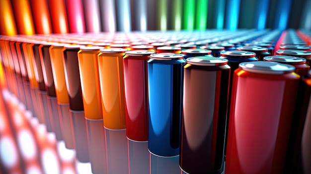 Przełom w magazynowaniu energii Zaawansowane akumulatory rezerwują moc w jednolitym kolorze tła