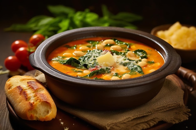 Zdjęcie przepis na włoską zupę toskańską