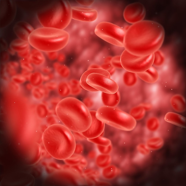 Przepływ krwinek czerwonych