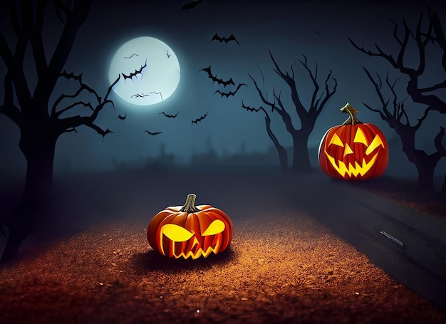 Przerażająca noc Halloweena