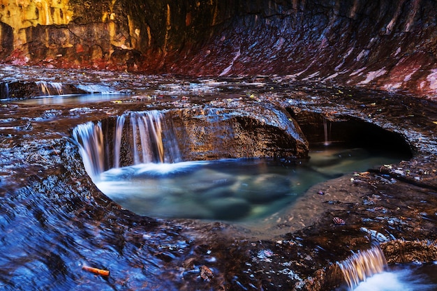 Przesmyki W Parku Narodowym Zion, Utah