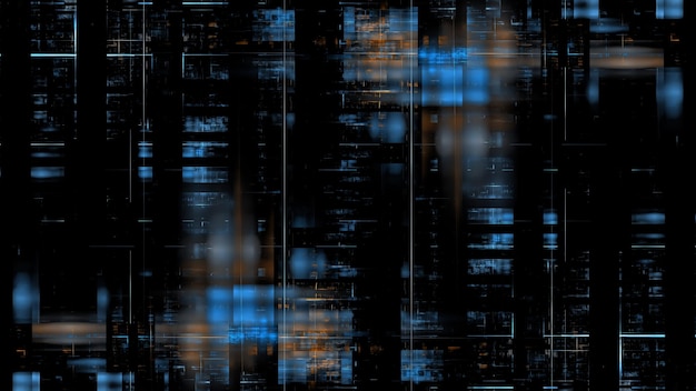 Przestrzeń cyfrowa przyszłość nowoczesnych technologii cyfrowych System bezpieczeństwa transmisji danych renderowania 3d