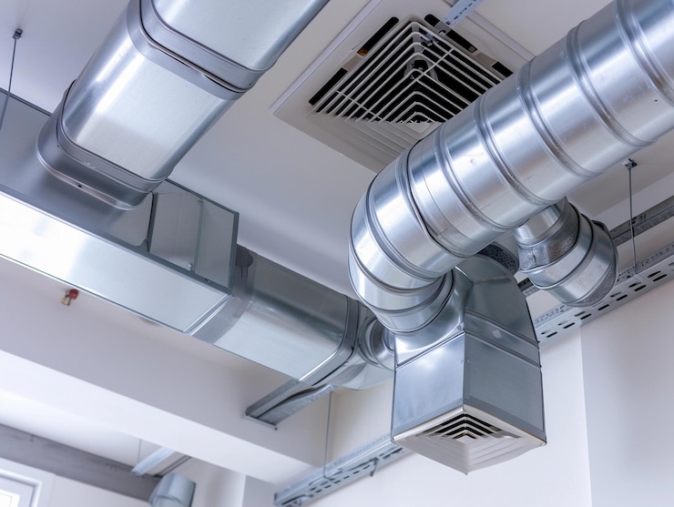Zdjęcie przewody powietrzne hvac