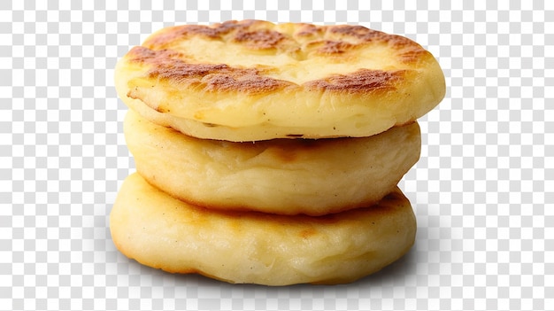 Przezroczysta izolacja Arepas z Wenezueli