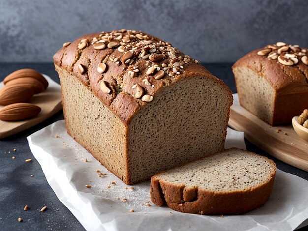 Przeżyj unikalne i zróżnicowane smaki bezglutenowego chleba keto AI_Generated