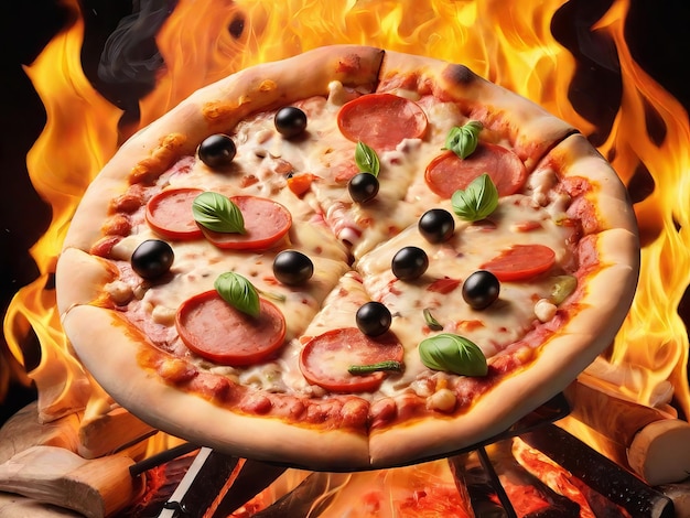 Przyciągające pikantne zdjęcia pizzy, które rozpalą twoje pragnienia