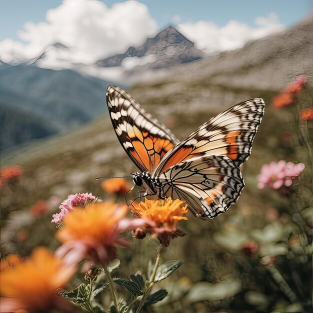 Zdjęcie przygody w poszukiwaniu motyli górskich