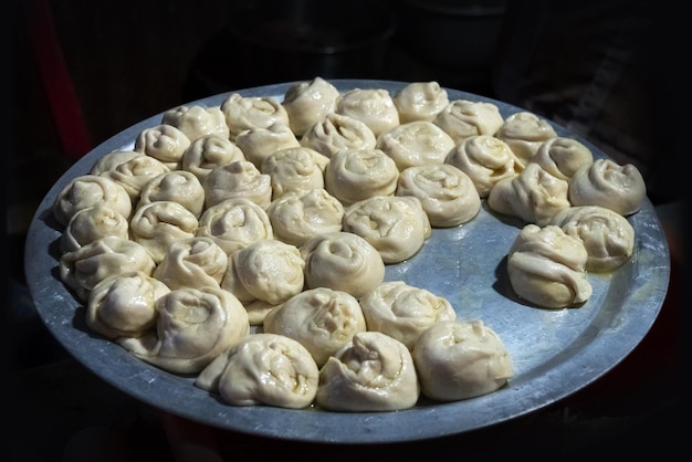 Przygotowanie procesu gotowania Roti Canai Roti