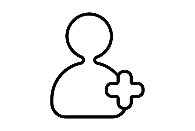 Przyjaźń płaska ikona seo web symbol kształt aplikacji linia znak sztuka