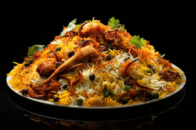 Przyprawiony kurczak Biryani