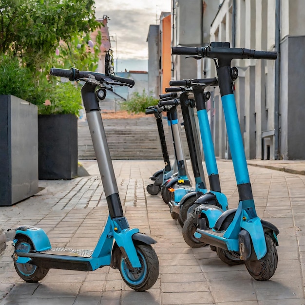 Zdjęcie przyszłość transportu miejskiego mini-mobilit
