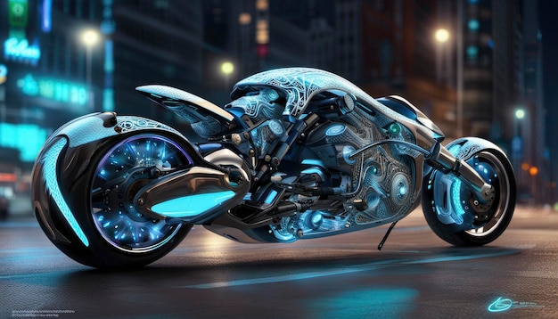 Przyszły motocykl Neo Cyber