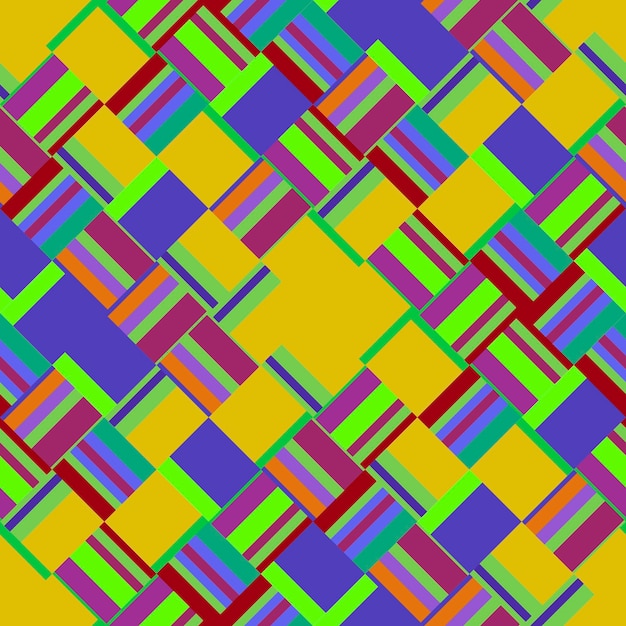 Psychedeliczny nowoczesny geometryczny wzór bez szwu