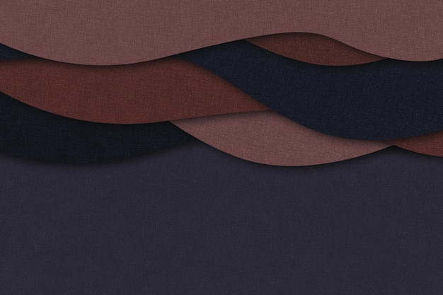 Psychodeliczne kształty papieru w różnych odcieniach kolorów