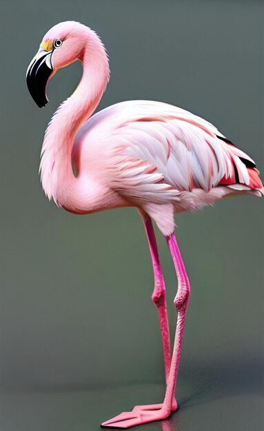 Ptak Flamingo