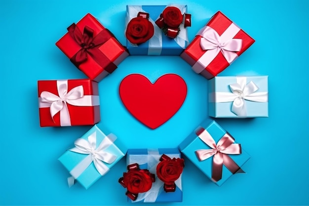 Pudełka podarunkowe pudełka prezentów w kształcie serca pudełki podarunkowe świąteczne