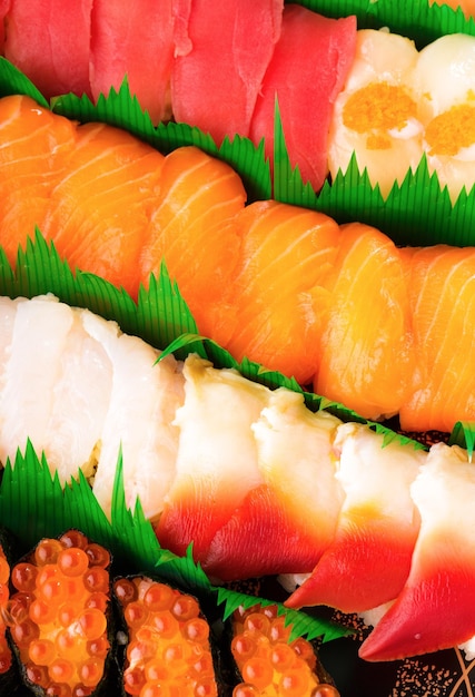 Zdjęcie pudełko bento do sushi