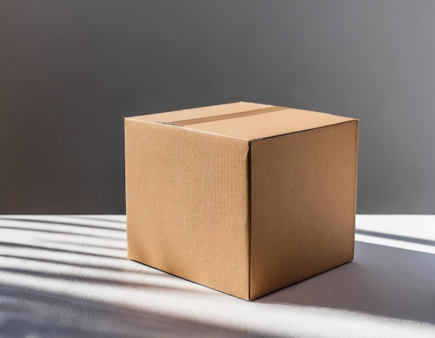 pudełko z otwartym wierzchołkiem wykonane z kartonu