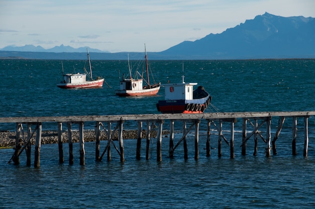 Puerto Natales Lake Chile Patagonia