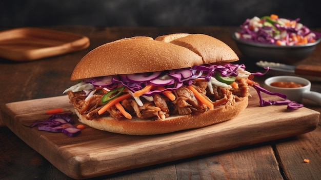 Pulled Pork Z góry w dół