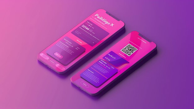 Zdjęcie pundi x cryptocurrency point of sale mobile layout z mage creative idea app background designs