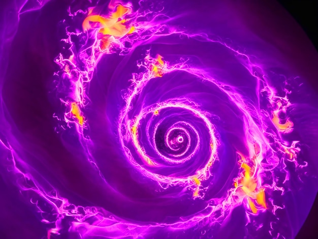 Zdjęcie purple stunning flame vortex hd free image download