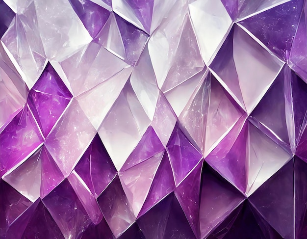 Zdjęcie purpurowe kryształy abstrakcyjne tło