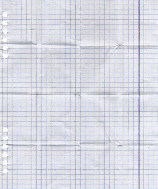 Pusta biała strona papieru w kwadratowym tle