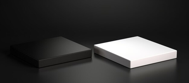 Pusta prezentacja projekt okładki ilustracja papier tło w górę dokument produkt szablon obiekt czysta przestrzeń próbny czarny nowoczesne pudełko biznes pusty biały
